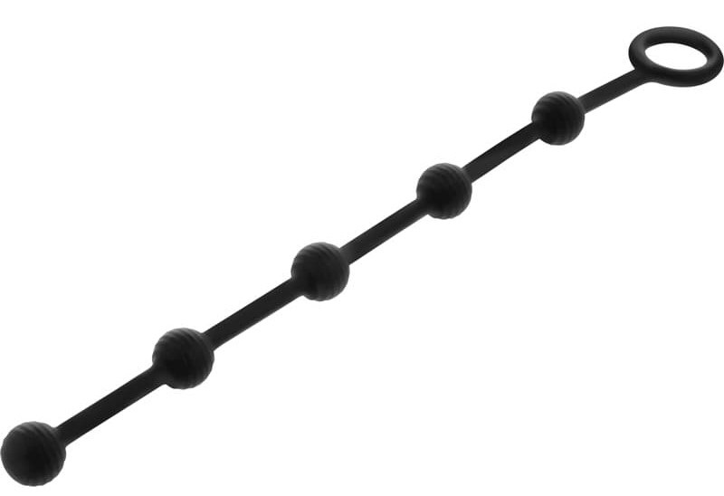Silikonové anální korále 23 cm